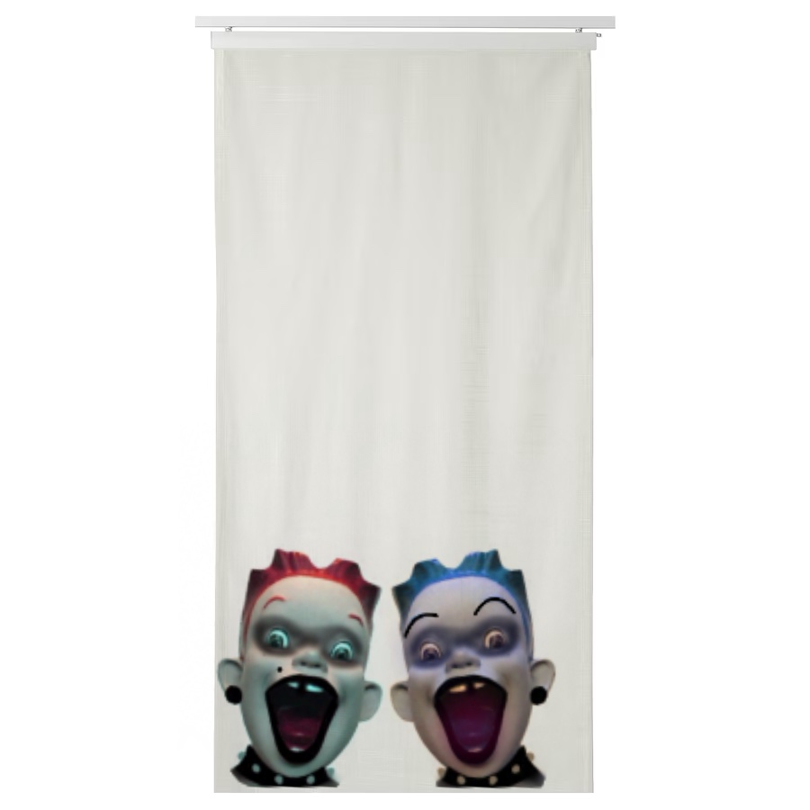 LOCO DUO PORTRAIT CURTAIN W1m x L2m