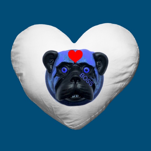 BOSS DOG HEART CUSHION