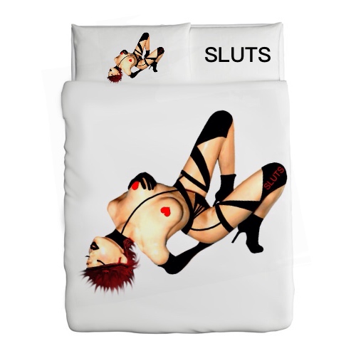 SLUTS  #1 BEDDING SET King