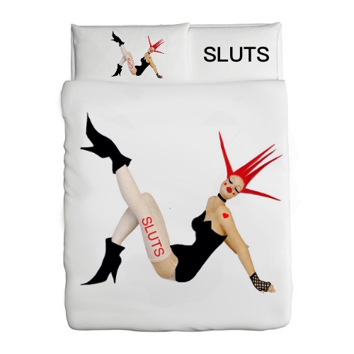 SLUTS  #2 BEDDING SET Double