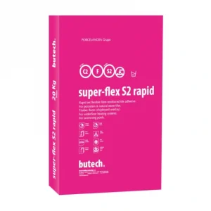 Butech Super-Flex S2 Rapid Grey Tile Adhesive 20kg