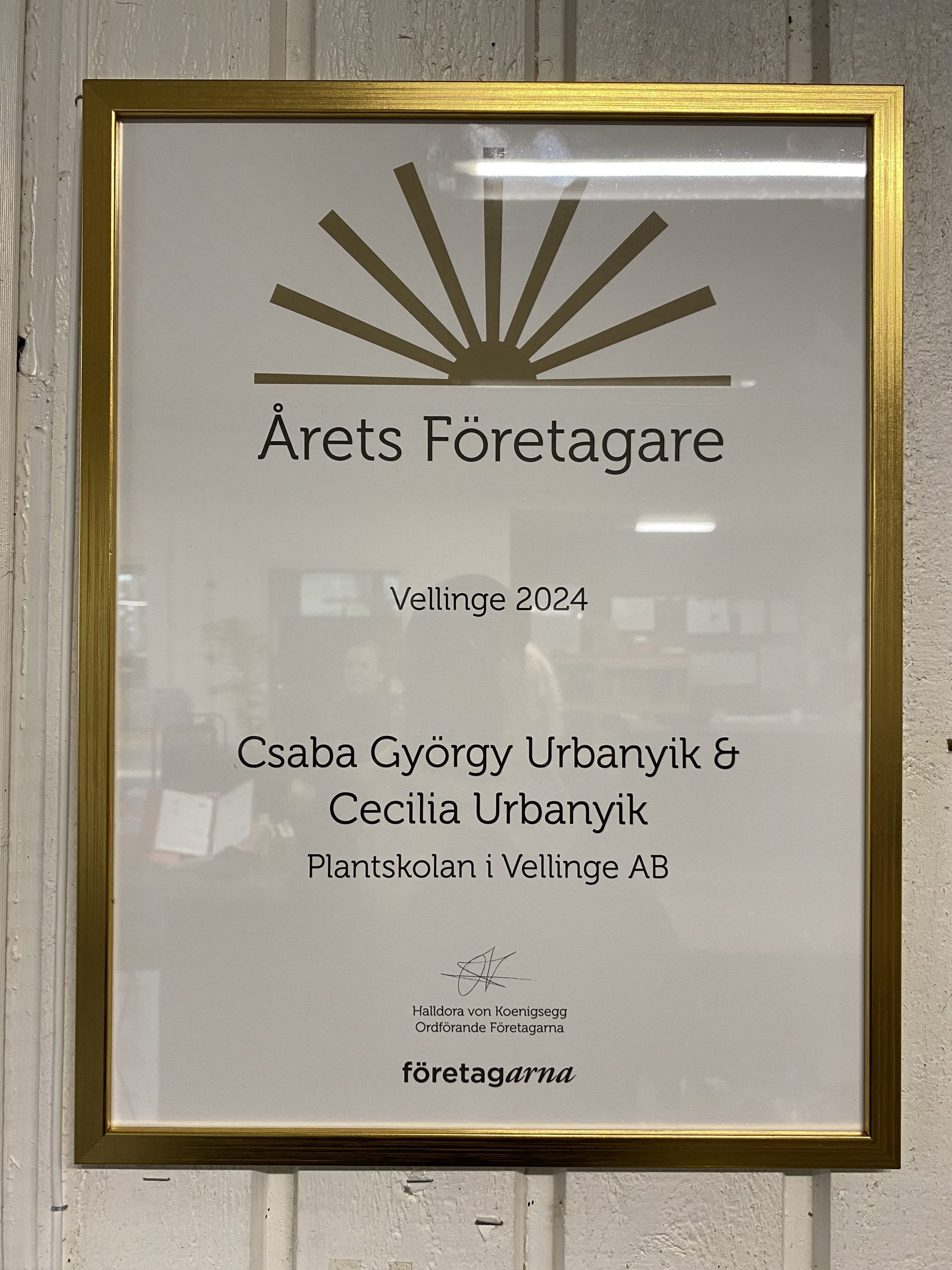 Årets Företagare 2025 Årets Företagare 2025