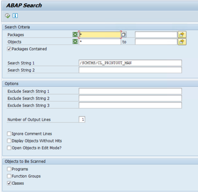 SAP TM Cheatsheet for BO, PPF Printing, Transactions
