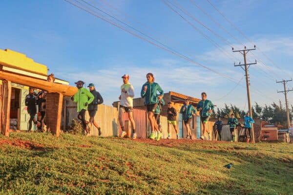 Ademir Paulino Kenya Experience Camp Group Run