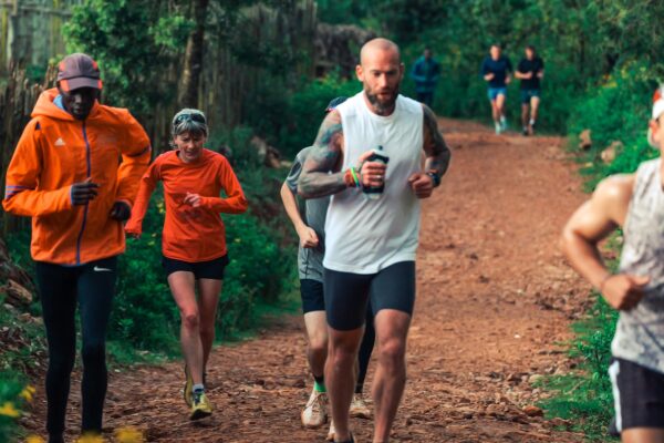 Long run in Singore Forest