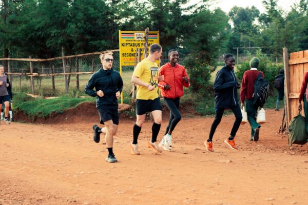 Easy trail run in Iten