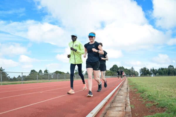 Track running with KE pacers