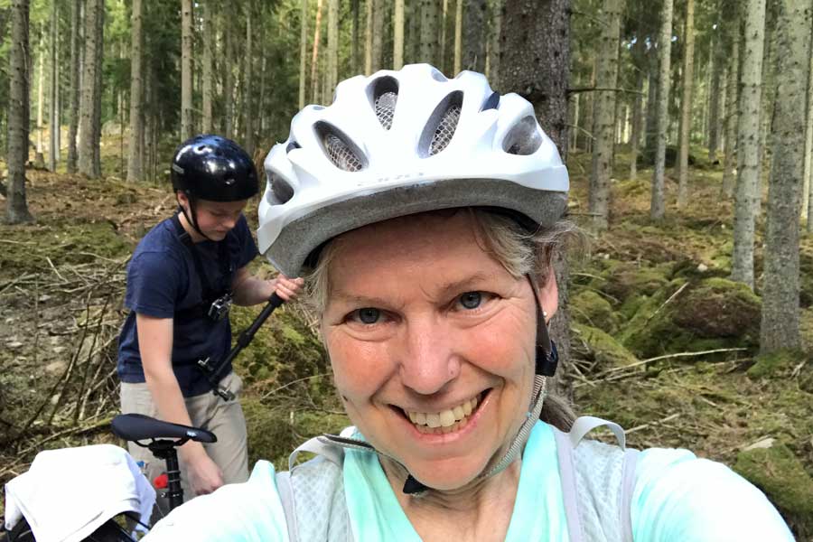Cykelutflykt med träningsmix