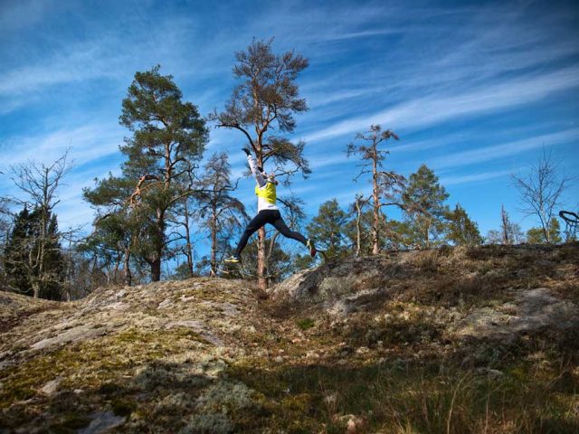 Äventyrslöpning på Balsberget