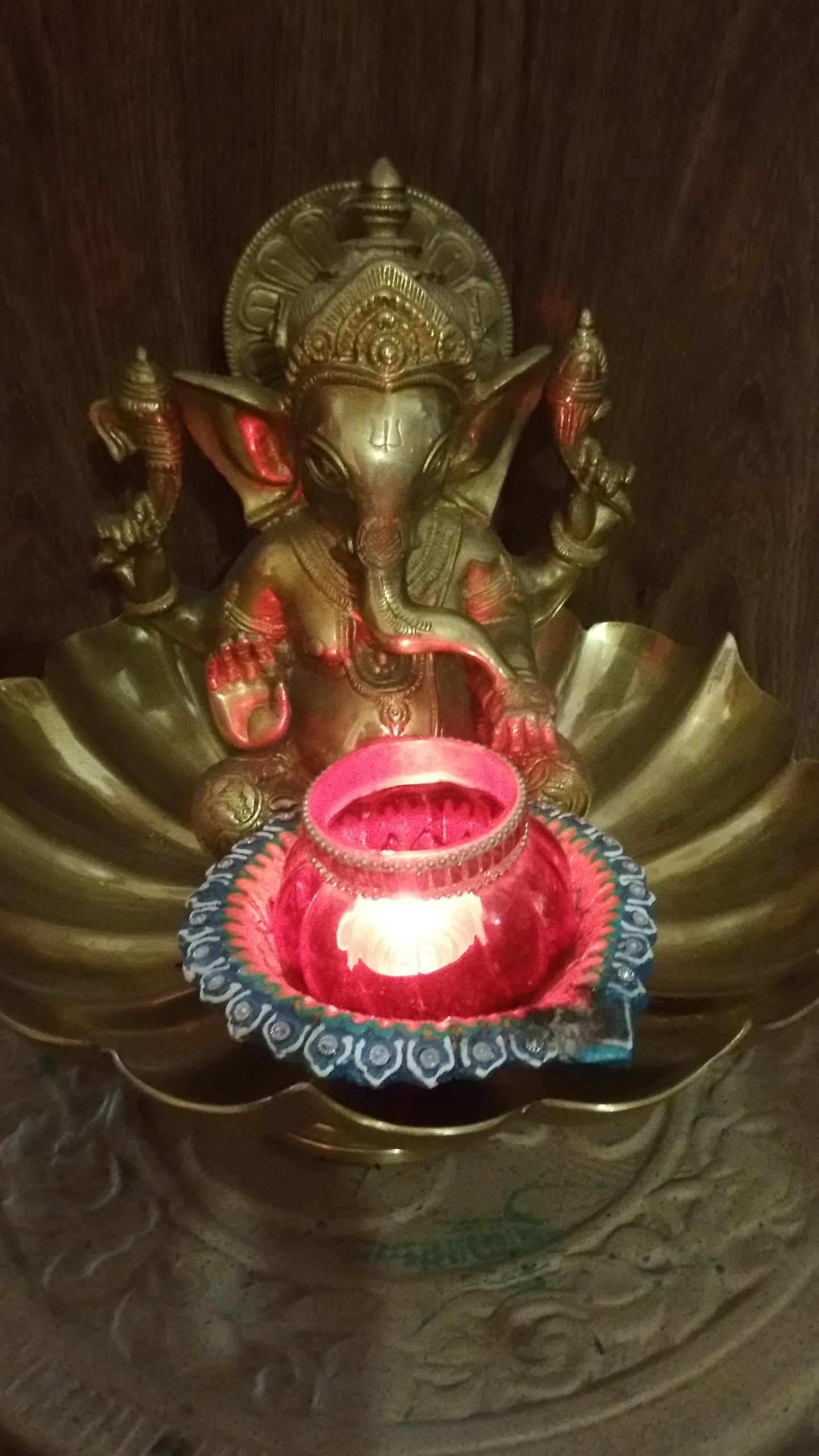 Ganesha Kerze