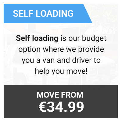 man with van self loading