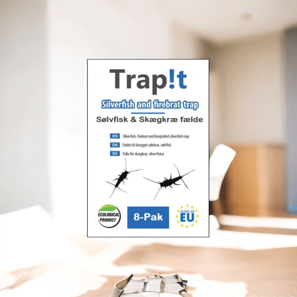 Silverfish Trap - Trapit 8-pak