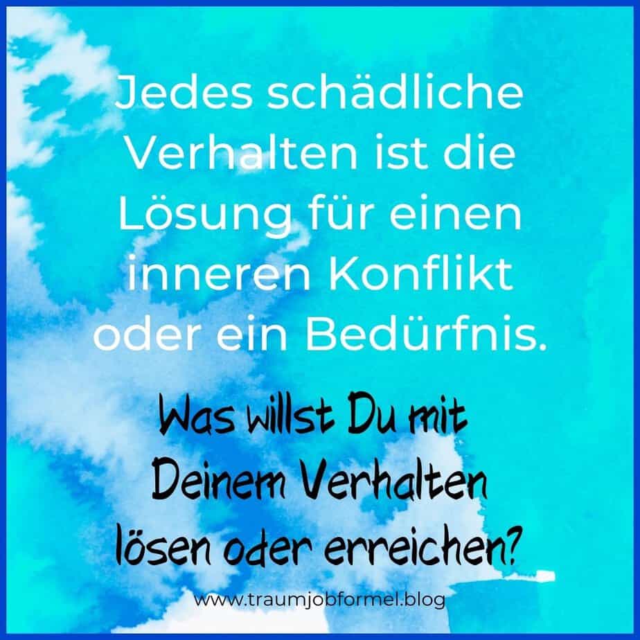schädliches Verhalten löst einen Konflikt schädliches Verhalten löst einen Konflikt