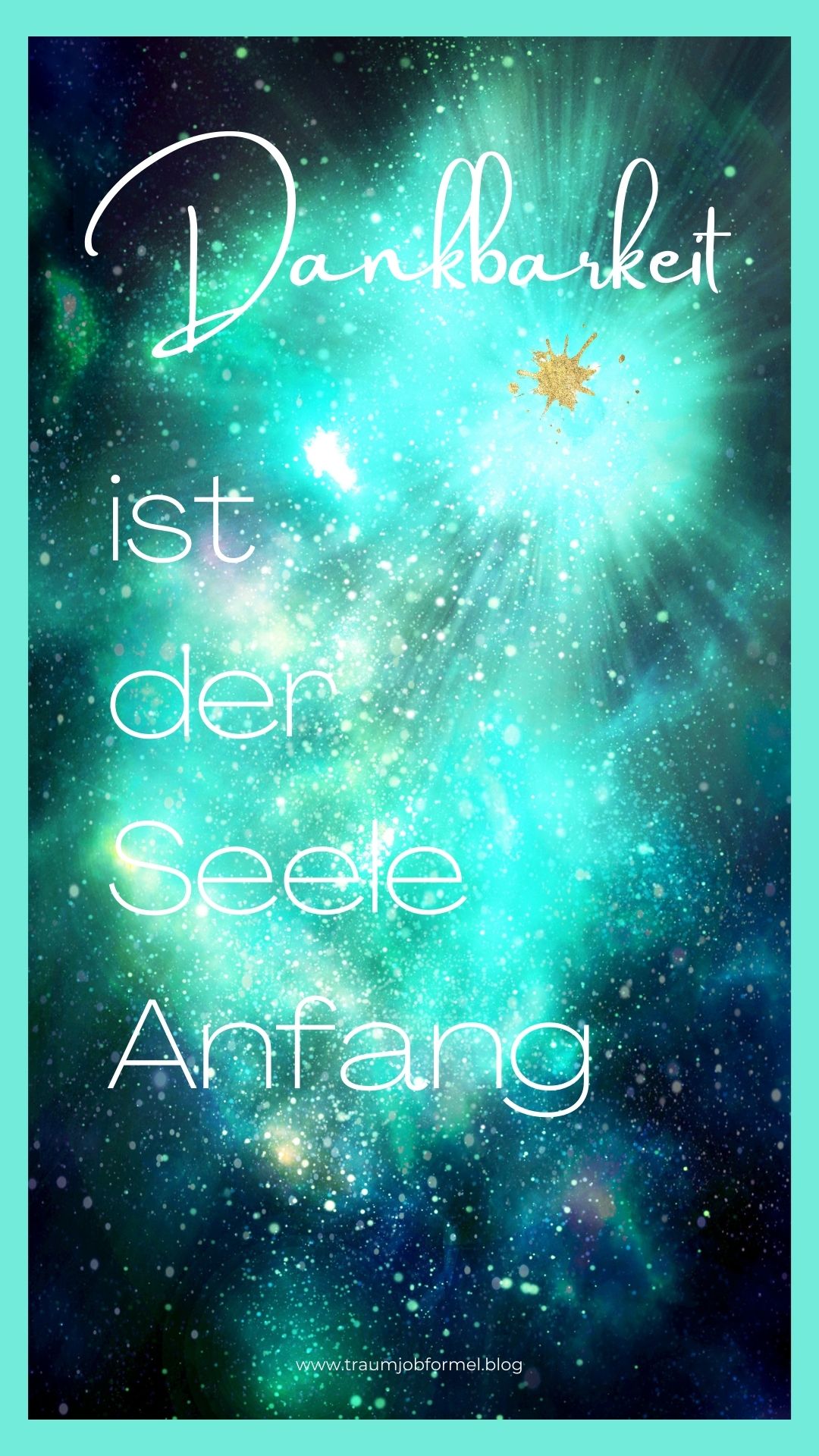 Dankbarkeit ist der Anfang Dankbarkeit ist der Anfang