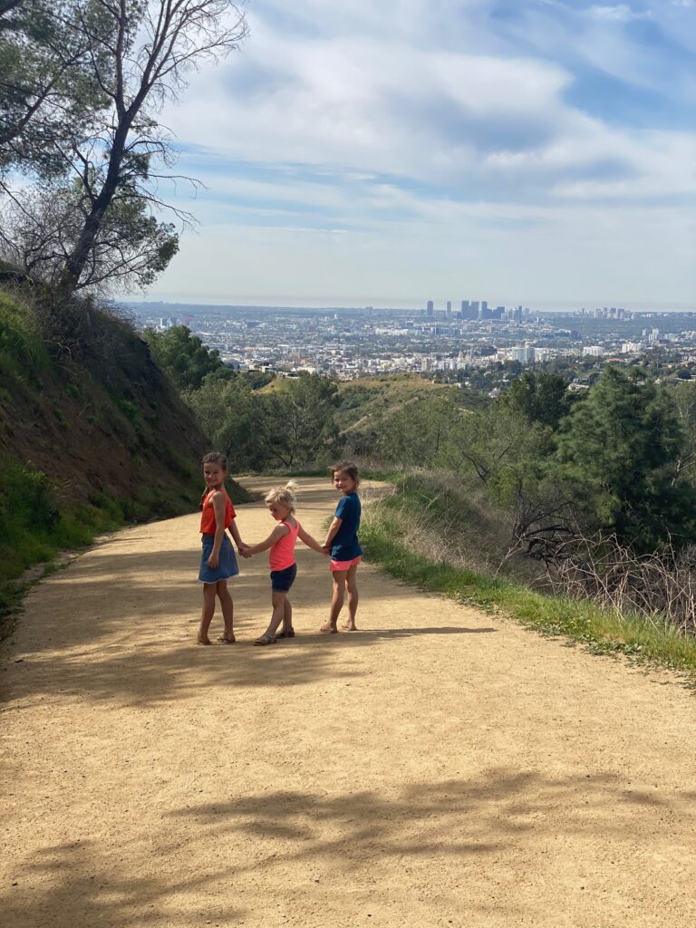 uitkijk vanaf hollywood hills over Los Angeles