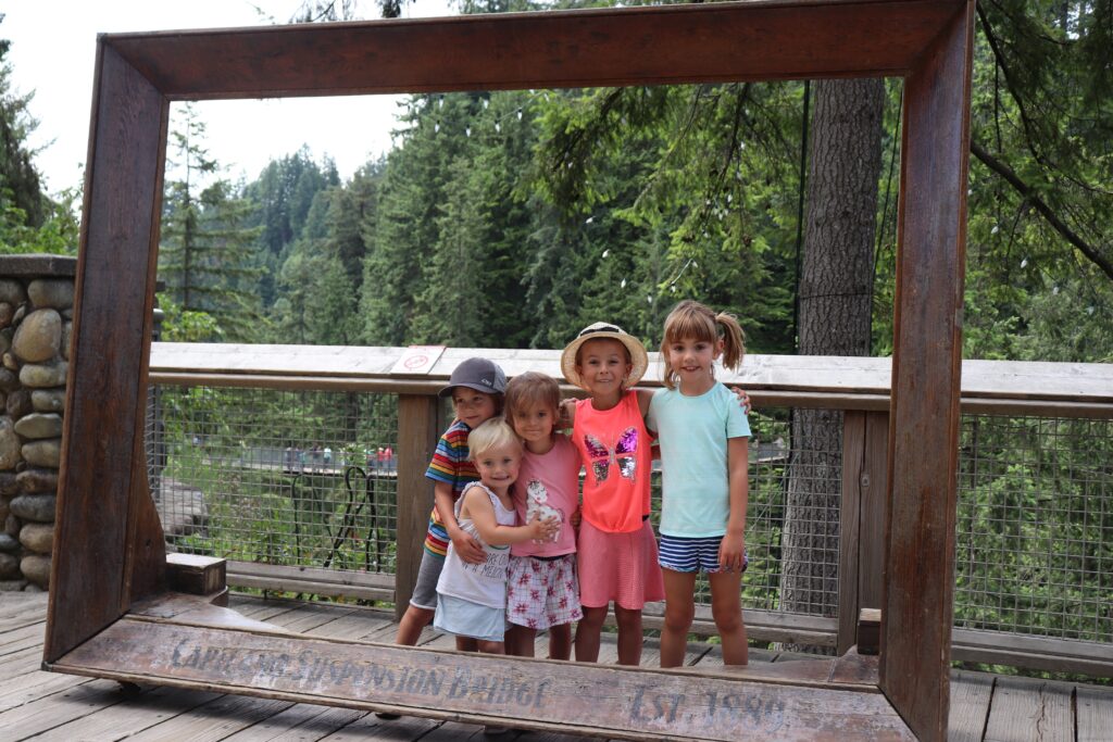 Portretfoto Capilano suspension bridge