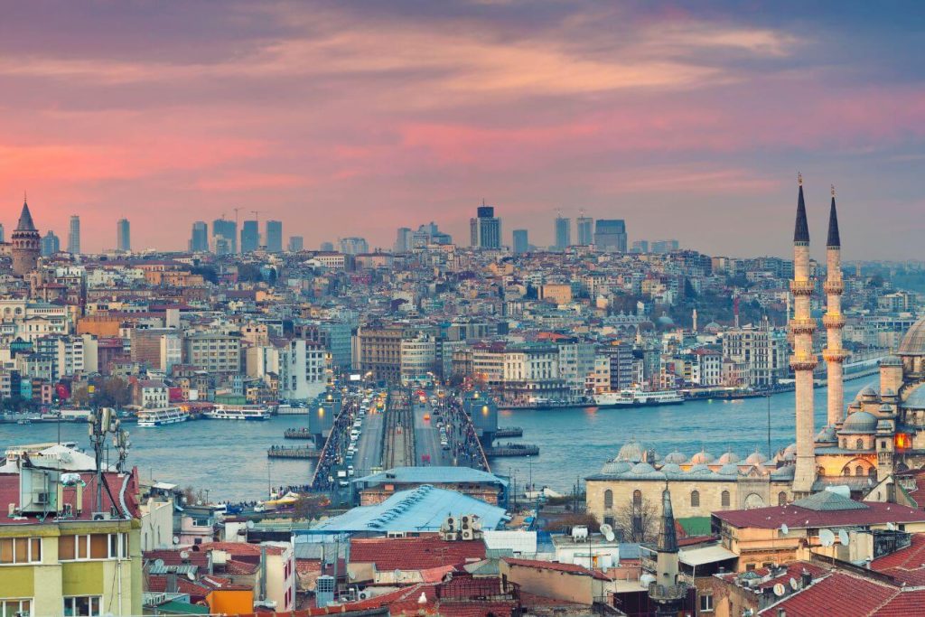 Istanbul city view