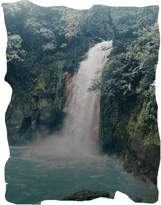 Watervallen La Fortuna Costa Rica National Park Tenorio (Rio Celeste)