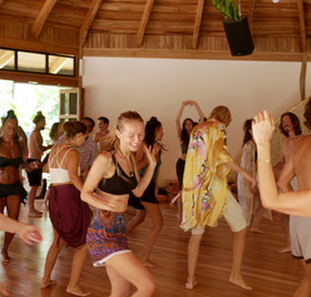 Ecstatic dancing Uvita Costa Rica, at community: Awake