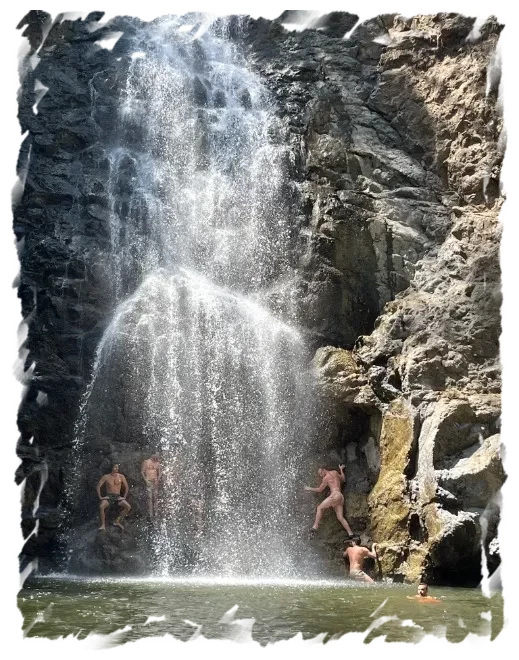 Waterval in Costa Rica