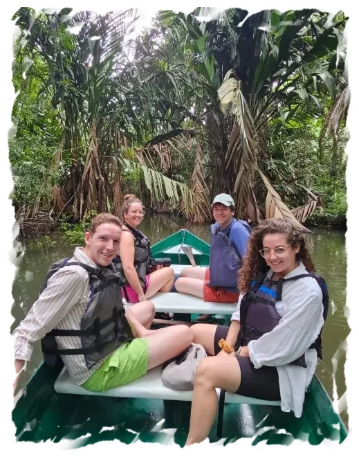 Kajakken in Tortuguero Costa Rica en het spotten van wildlife