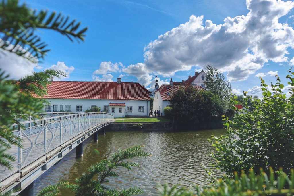 Brücke Schloss Glücksburg zum Park