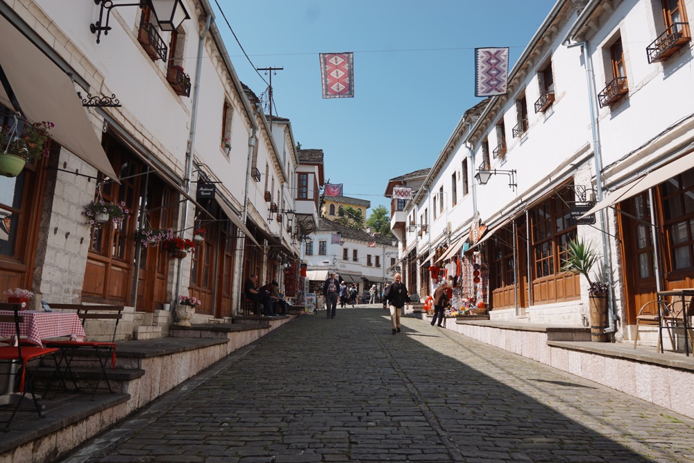 Albanien Roadtrip: Gjirokastra alter Basar