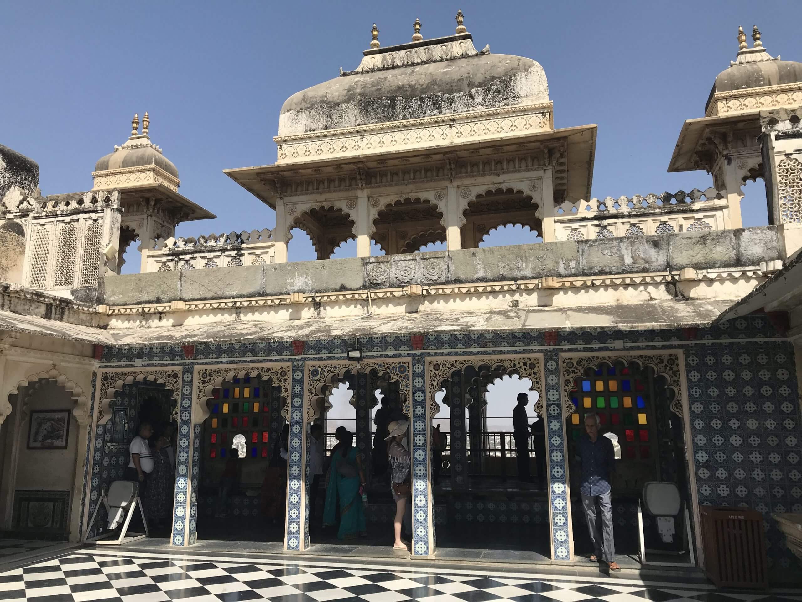 Inside Udaipur City Palace