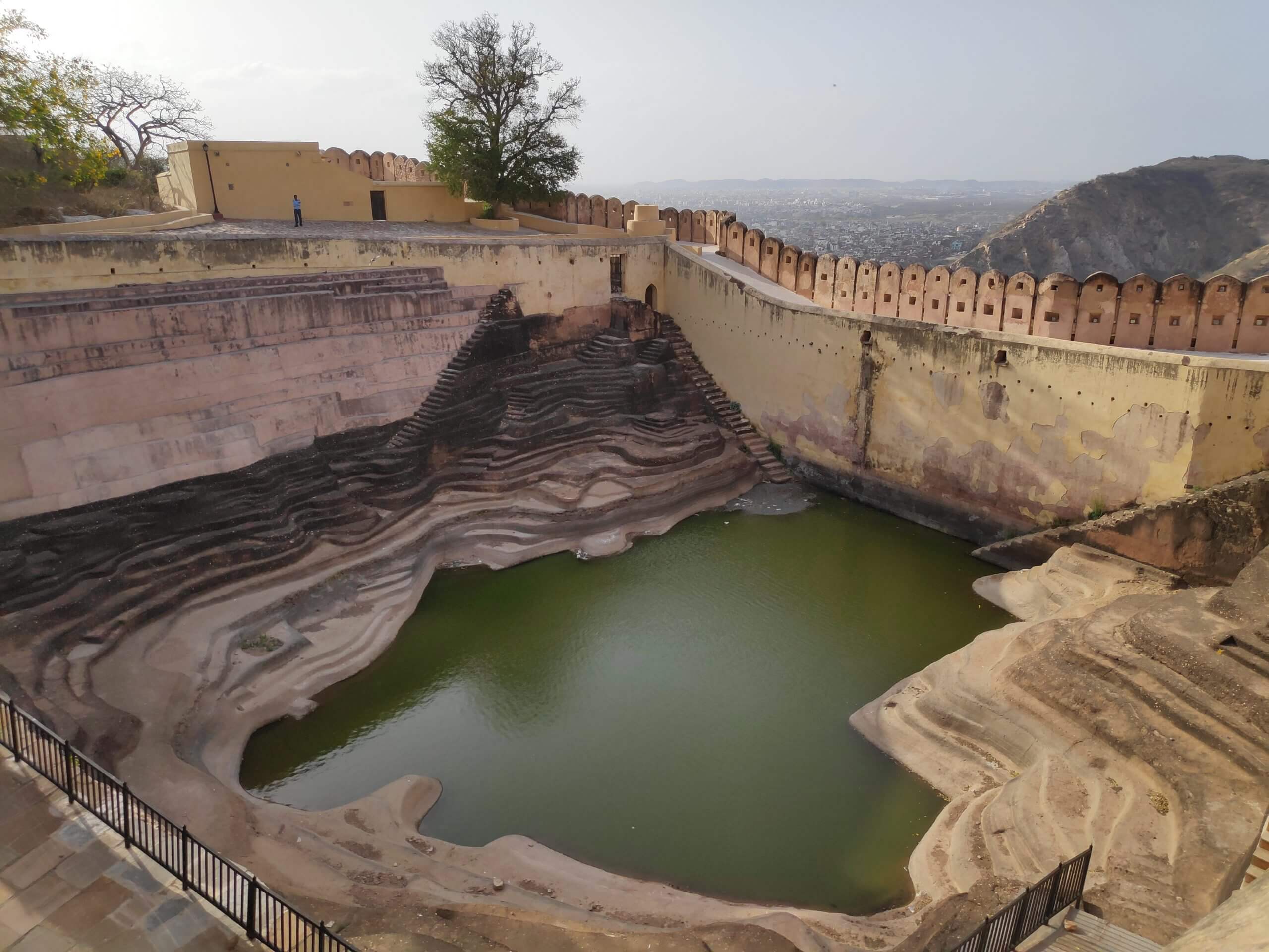 Stepwell at Nahargarh Fort