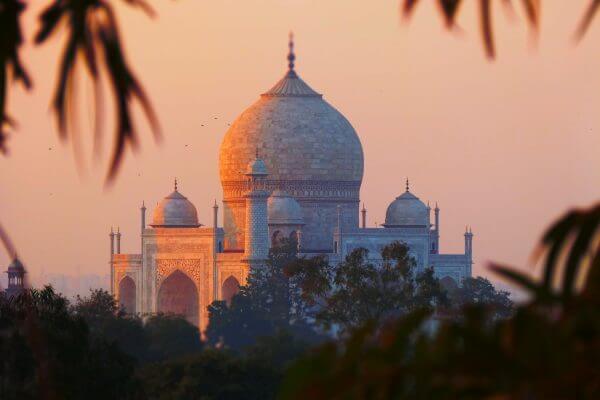 Taj Mahal from Atulyaa Taj Hotel