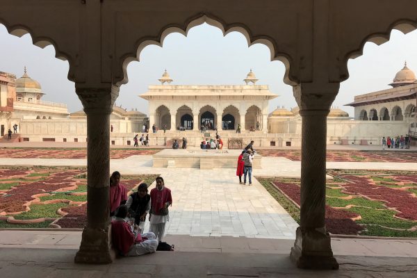 Inside Agra Fort