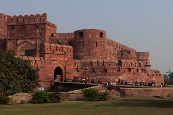 Walls of Agra Fort