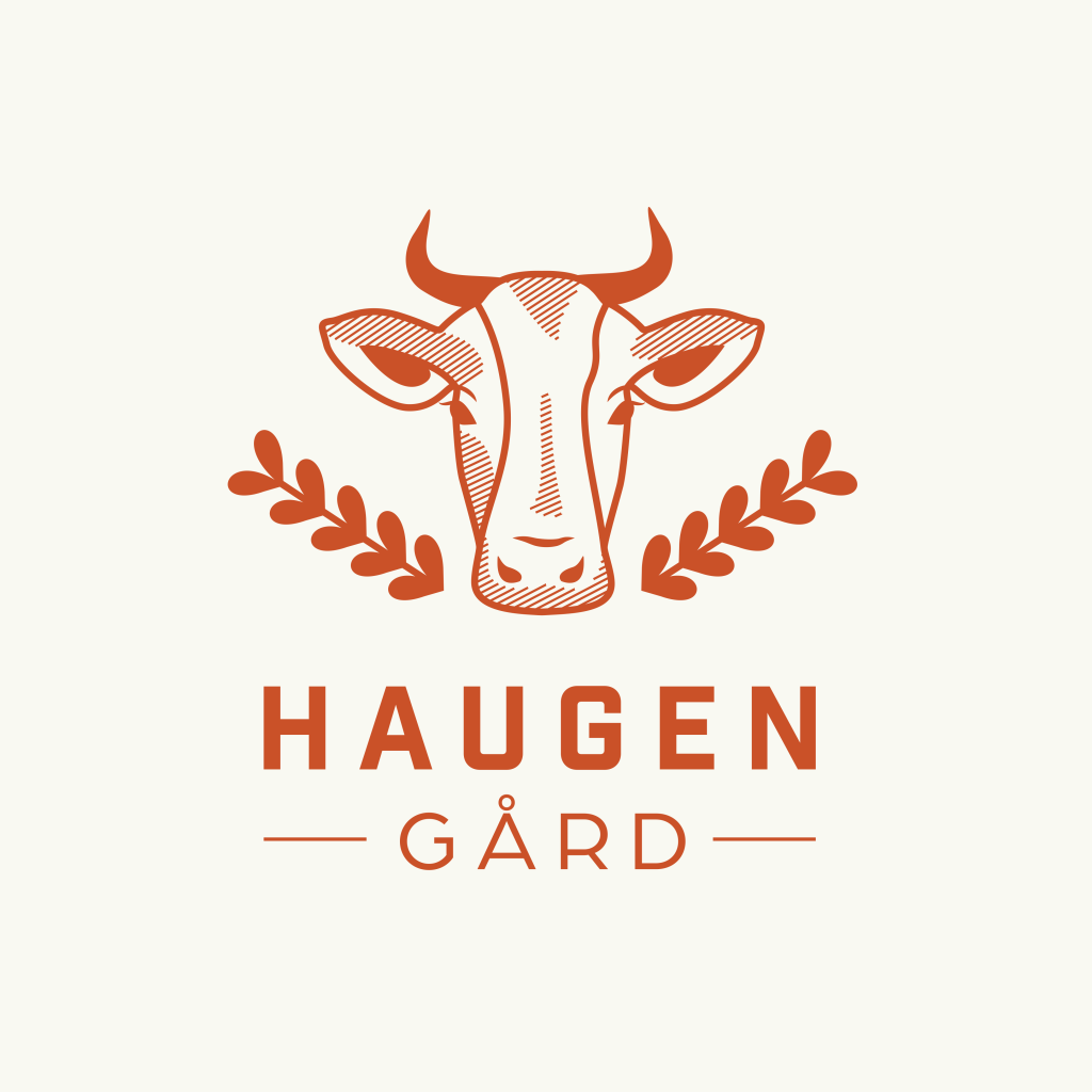 Logo_SoMe_Haugen Gård_Oransje