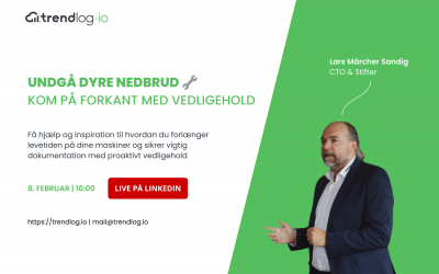 Webinar | Undgå dyre nedbrud – kom på forkant med vedligehold