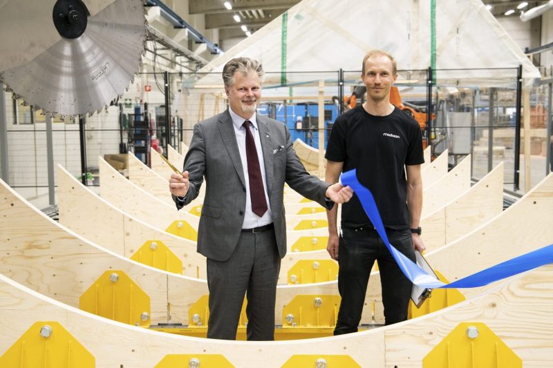 Läs mer om artikeln Världens första fabrik för vindkraftstorn i trä