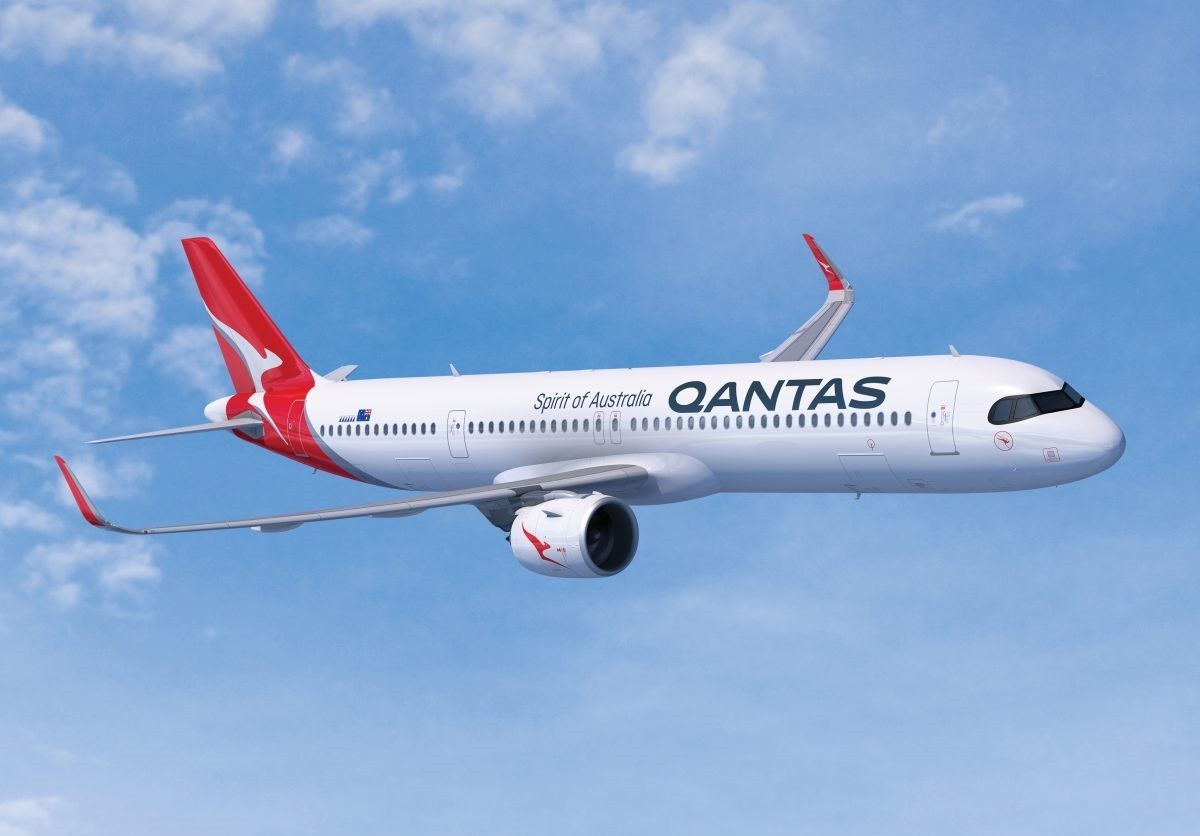 Qantas tilbyder, at man kan købe sine nabosæder billigt på Economy Class. (Foto: Fixion / Airbus)
