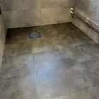 Grund Svart dekorplatta - Dekorplatta för badrumsgolv (2)