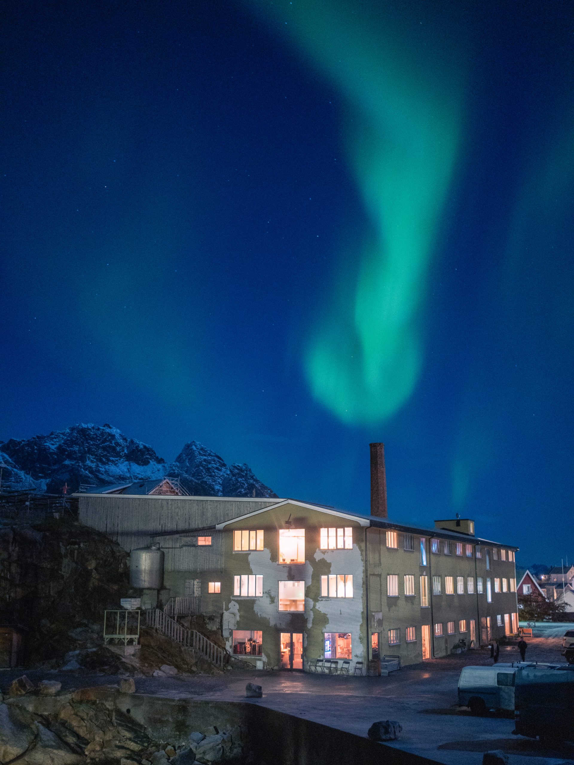 Northern lights Lofoten