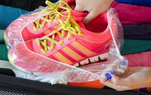 Travel tips for dirty shoes