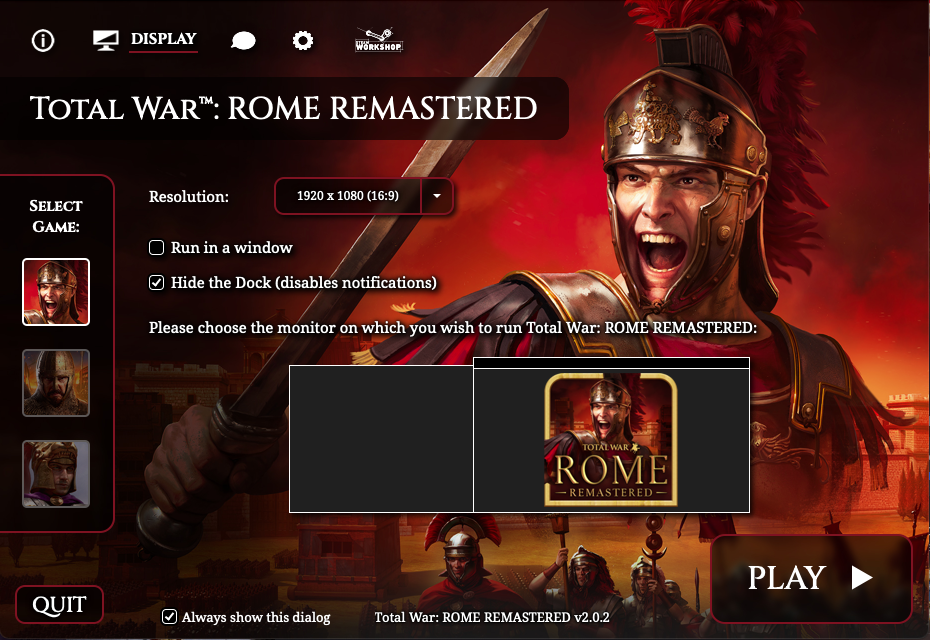 rome total war crash