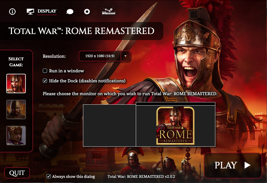 ROME crashes solution