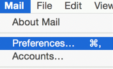 Mac Mail/Preferences