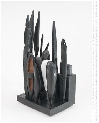 Louise Bourgeois: 'Forêt (Night Garden)', 1953