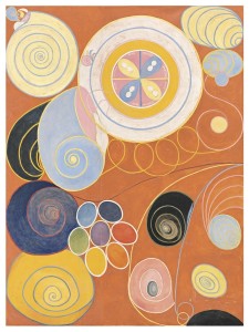 Hilma af Klint: ''''ungdommen', fra serien 'De ti største', nr. 3, 1907