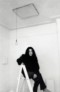 Yoko Ono: 'Ceiling Painting', 1966