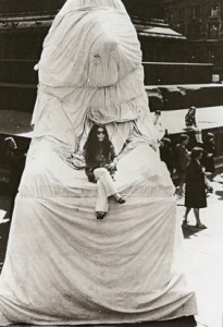 Yoko Ono på Trafalgar Square, 1967