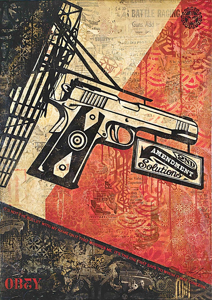 Shepard Fairey: '2nd Amendment Solutions'