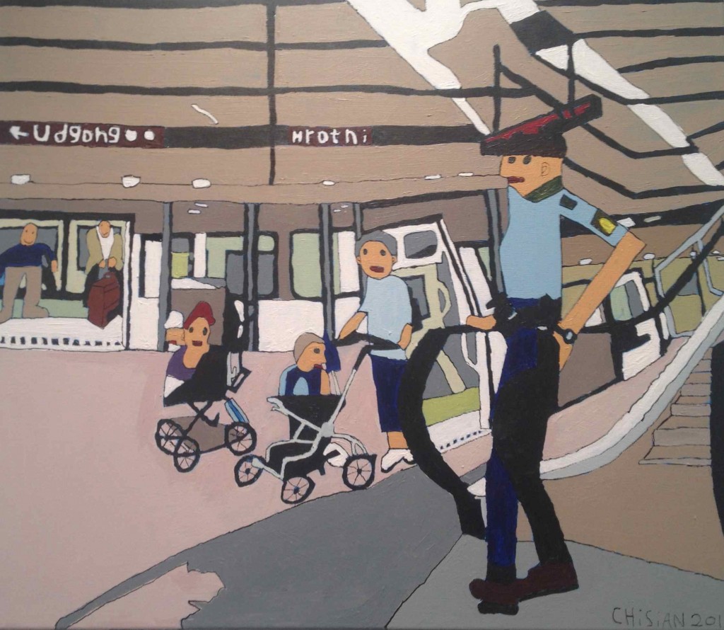 Christian Carlsen: 'Metrostation'