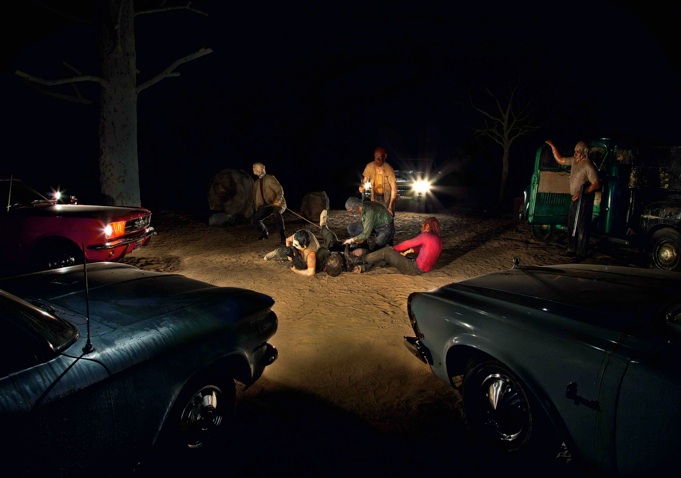 Edward Kienholz: 'Five Car Stud', 1972