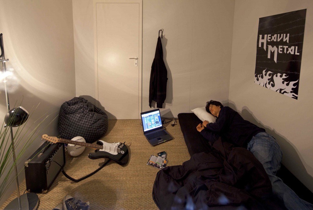 Elmgreen & Dragset: 'Andrea Candela, Fig. 3 (Virtual Romeo)', 2006. Foto: ONUK. Courtsey: Andrea Thuile & Heinz Peter Hager